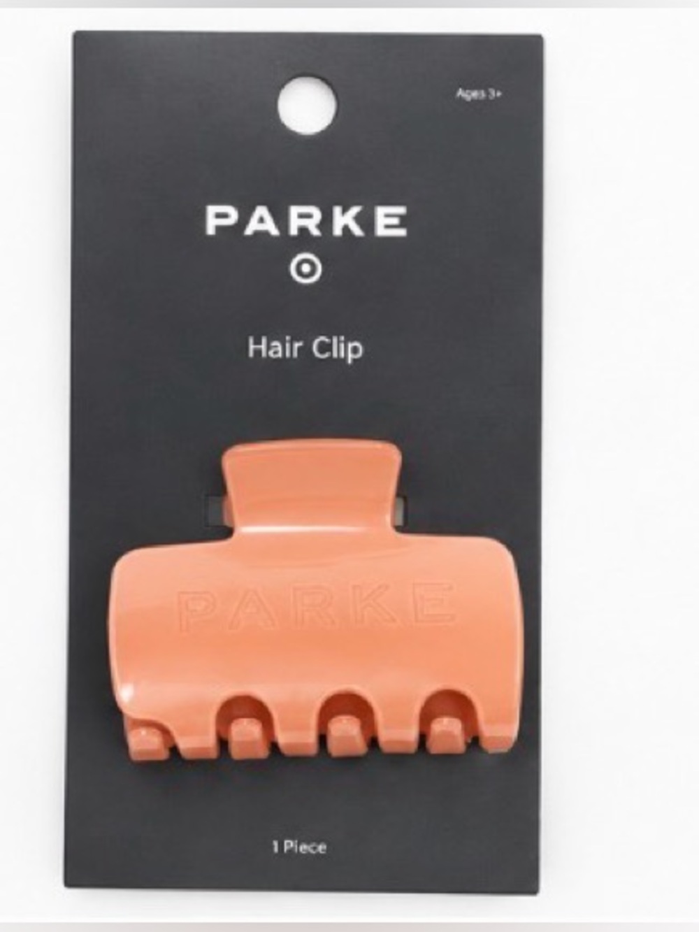 PARKE x Target Peach Claw Hair Clip NWT Limited Release - Picture 3 of 3